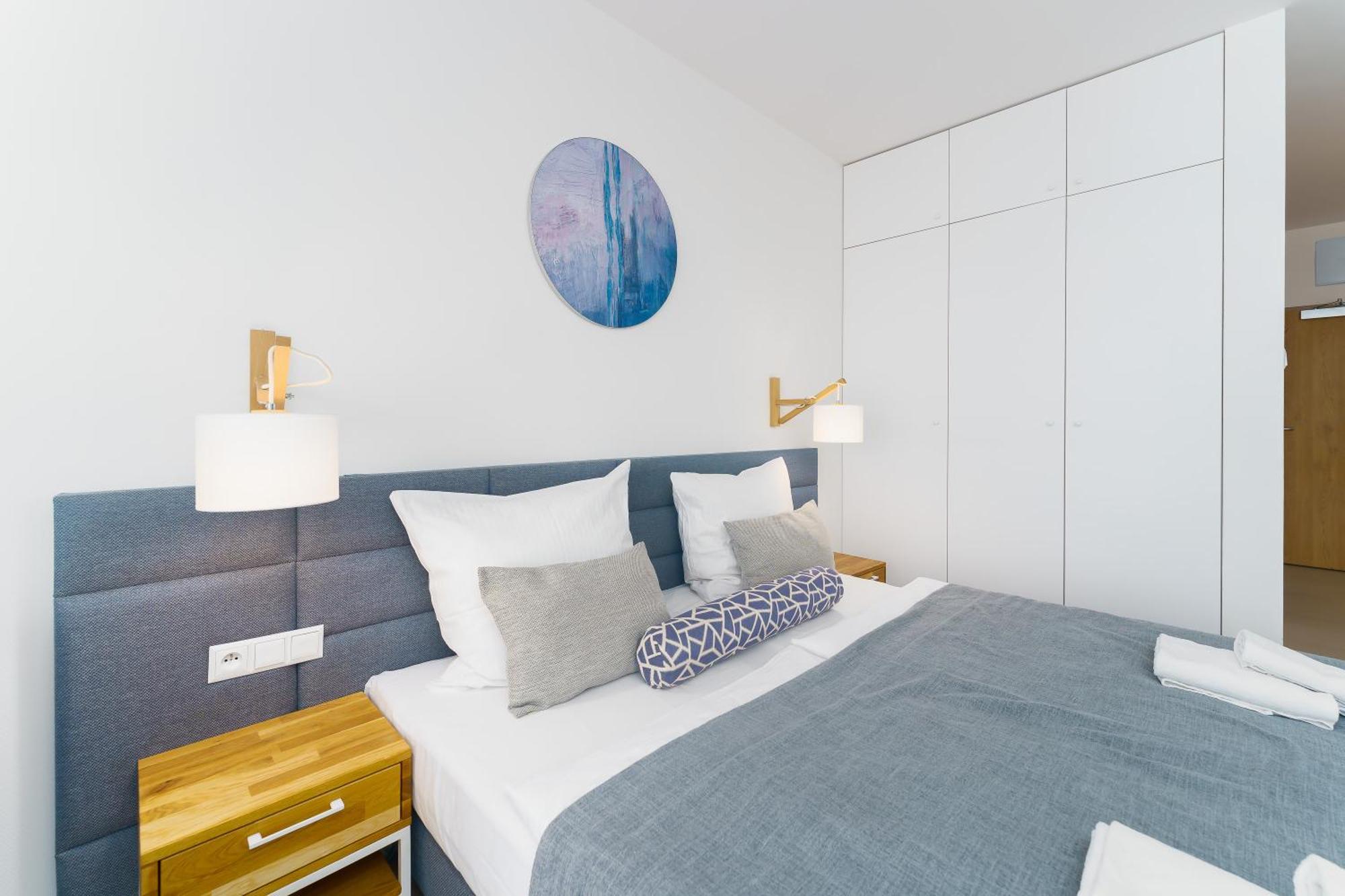 Aquamarina Prima Deluxe Studios With Sea View By Noclegi Renters Miedzyzdroje Kültér fotó